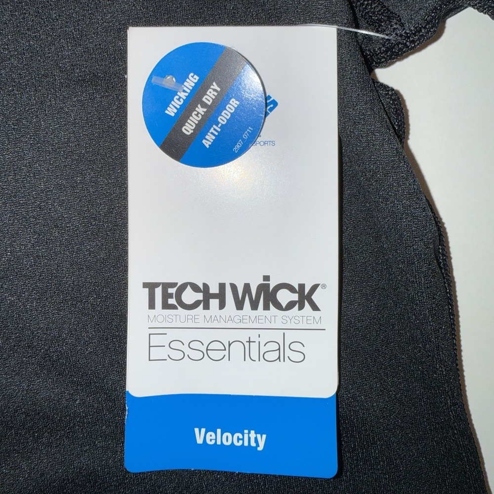 EMS Techwick Essentials Velocity Athletic Shirts Lot Black Blue Women's Medium - Picture 4 of 16